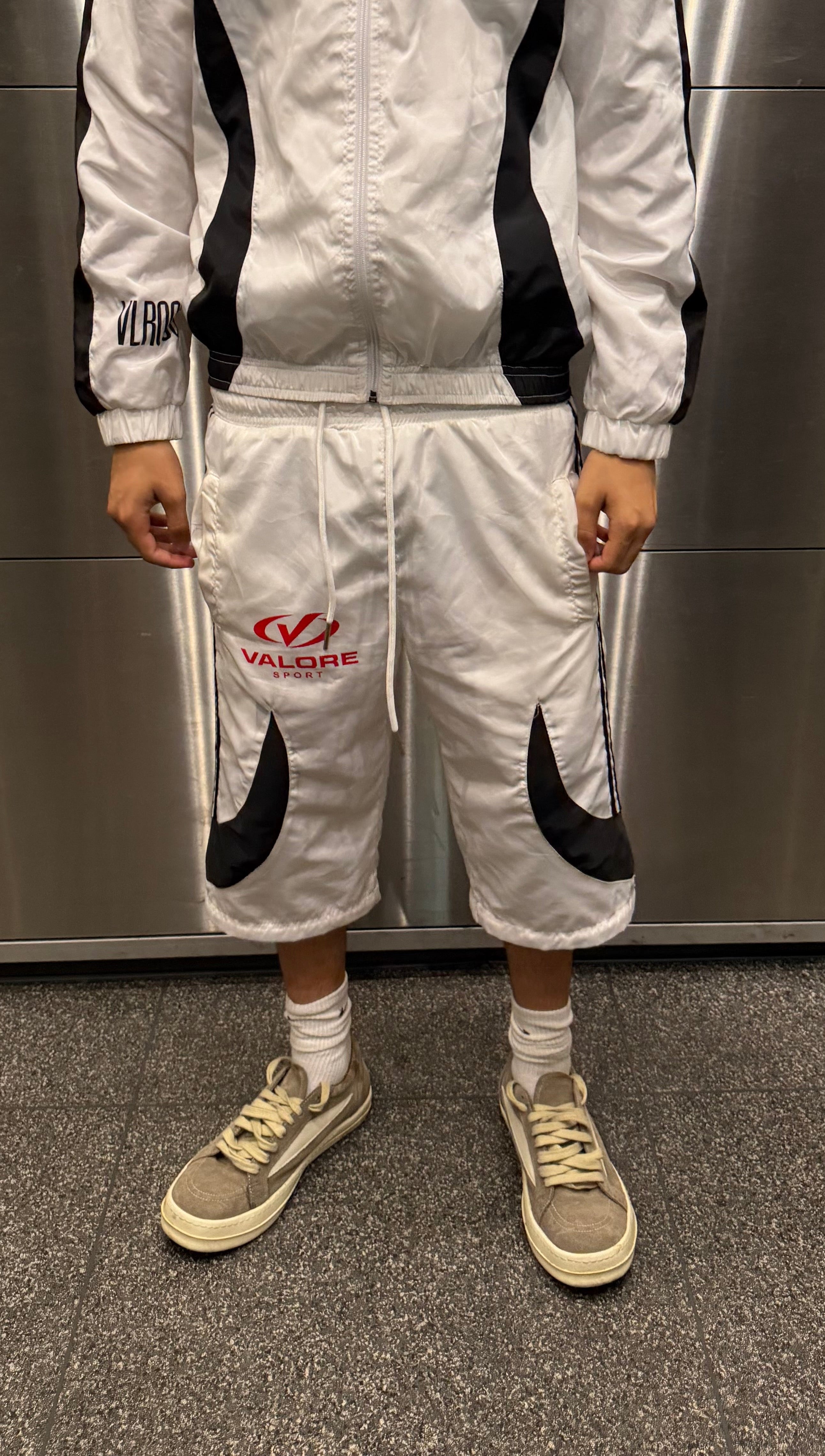“Fire Red” Convertible Track Pants